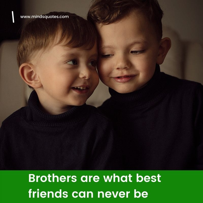 brother status - caption for brother
