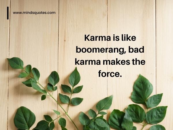 karma says quotes