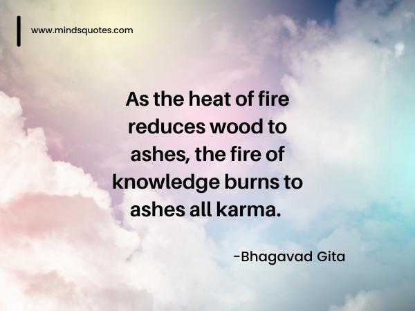 125 BEST Karma Quotes to Motivate Positivity in Your Life 15 short karma quotes -Bhagavad Gita