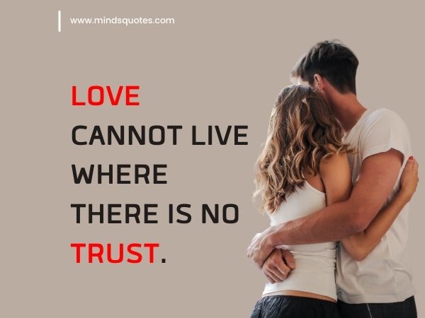 trust and love message