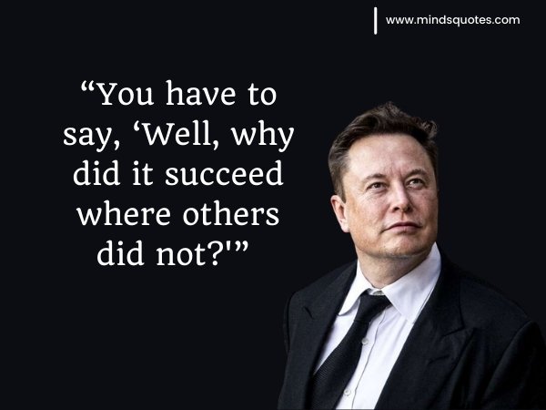 elon musk quotes about success
