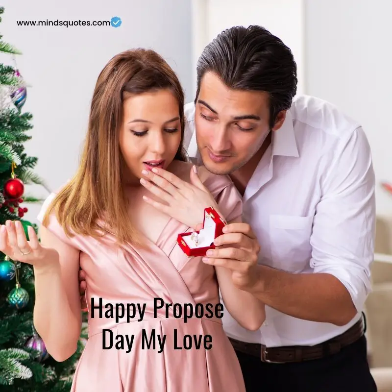 75 Best Propose Day Quotes, Wishes, Massage, Image 2023 7 happy propose day my love
