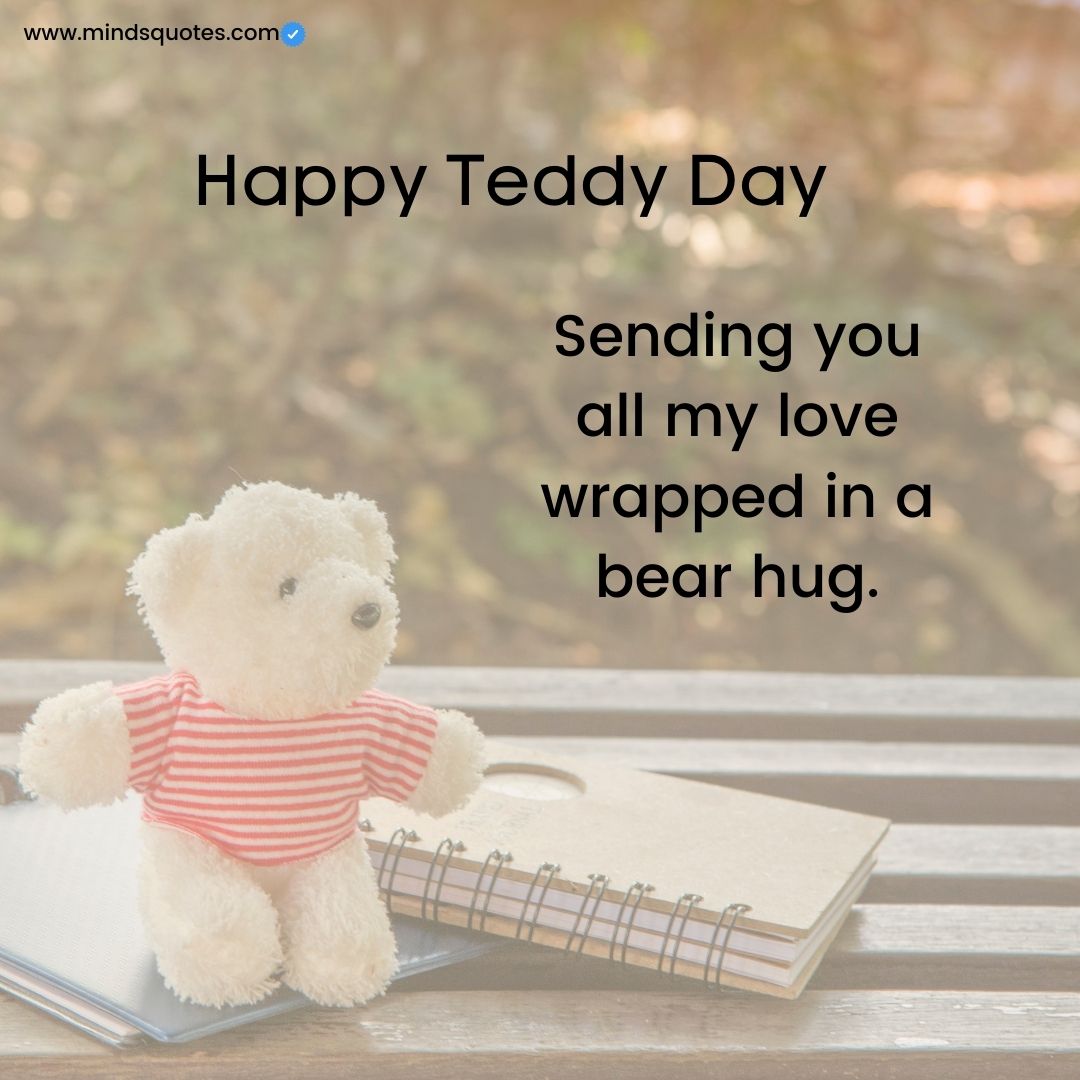 52 Best Teddy Day Quotes, Wishes, Massage, Status, Pic 2023 7 happy teddy bear day