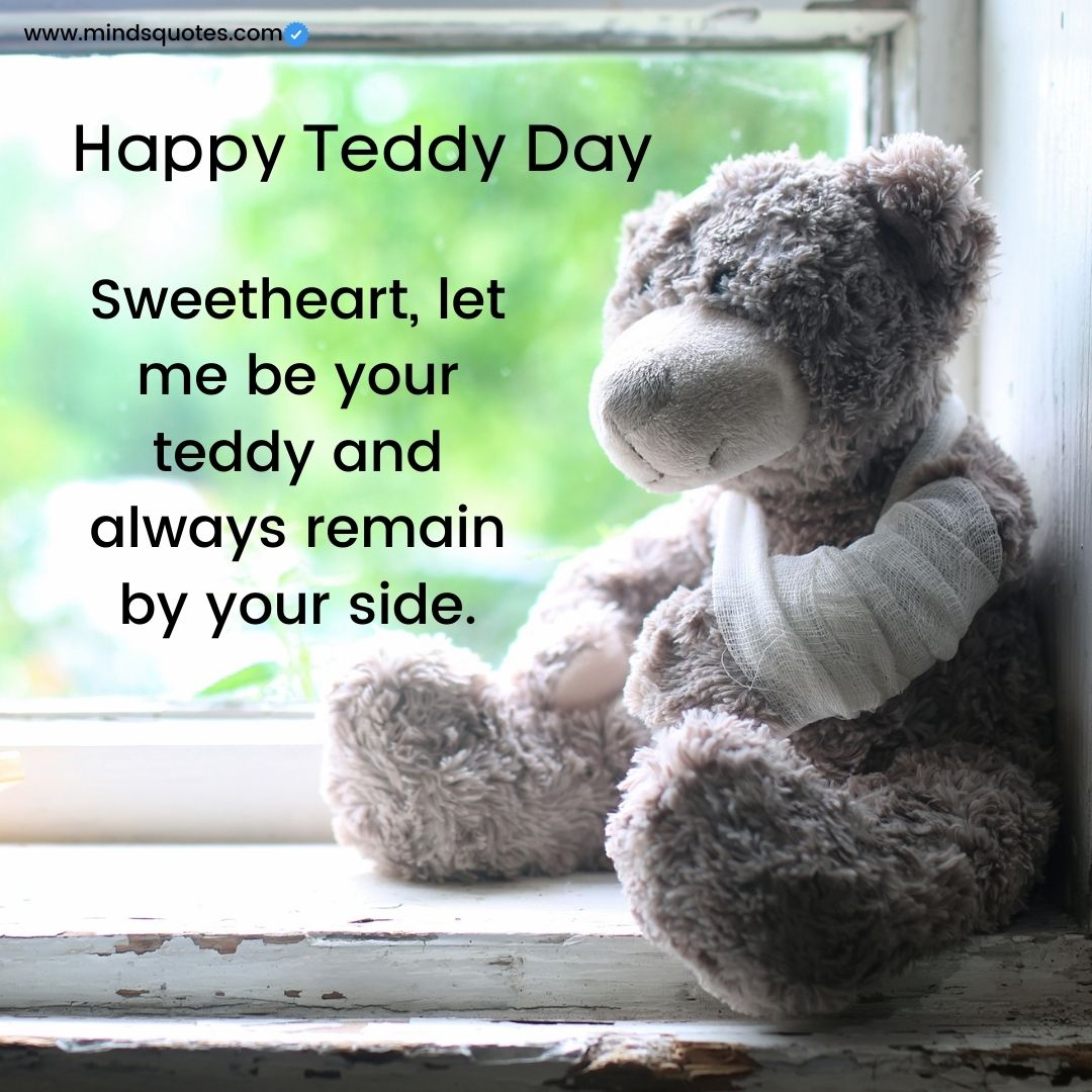 52 Best Teddy Day Quotes, Wishes, Massage, Status, Pic 2023 5 happy teddy day my love
