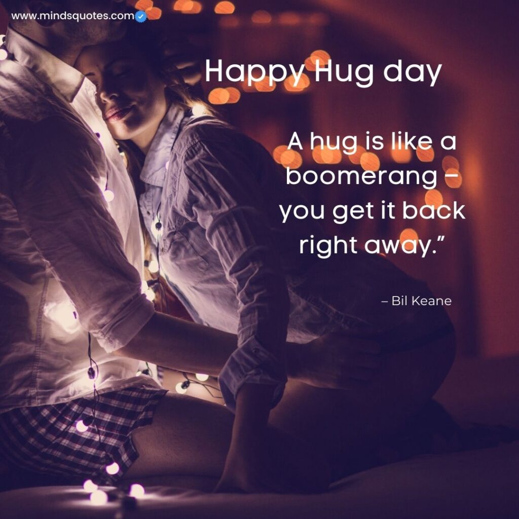 Hug day Quotes