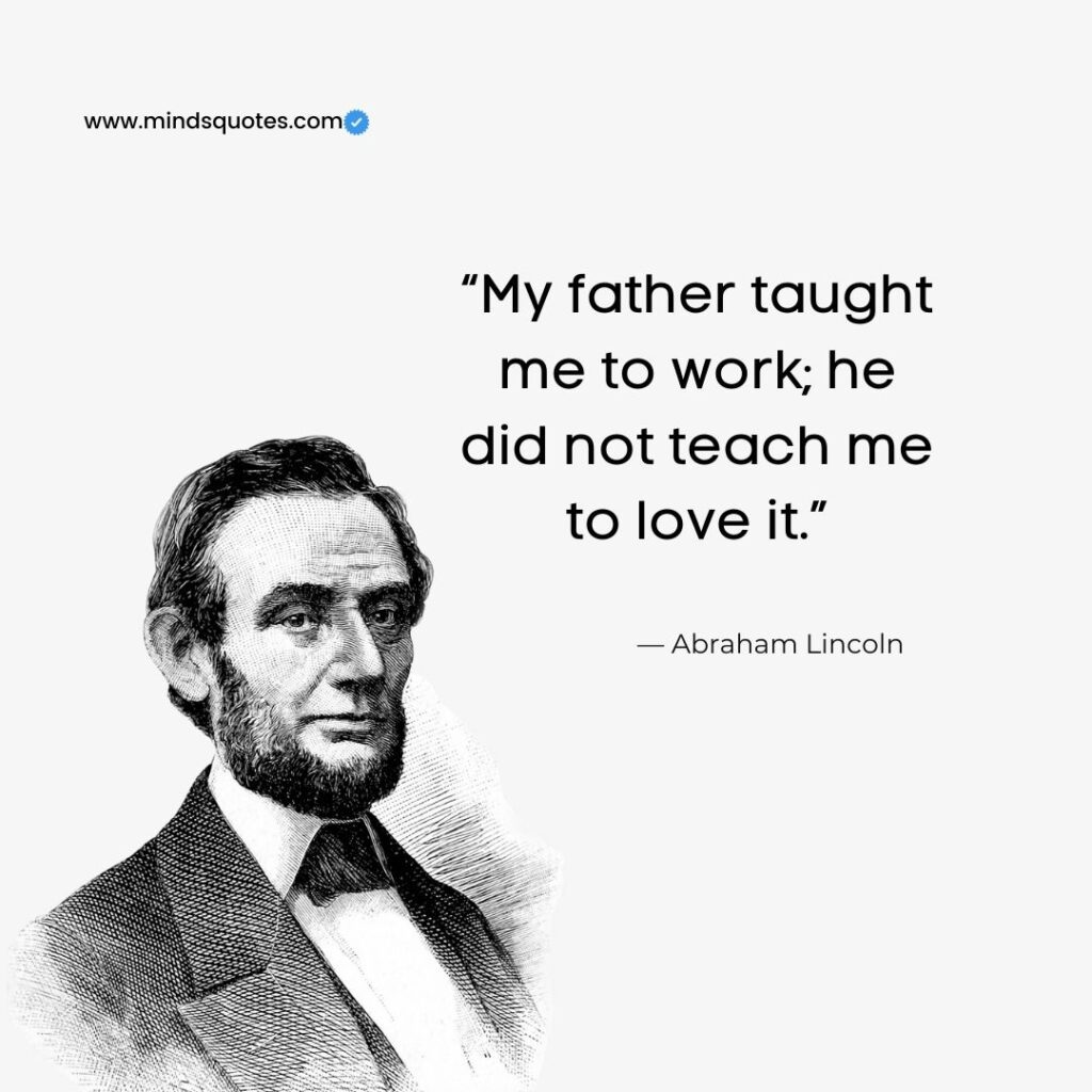 abraham lincoln thoughts