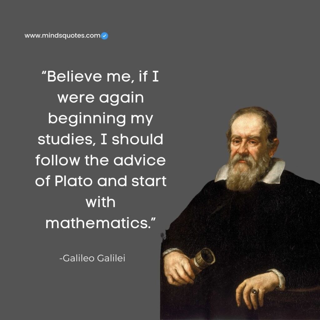 galileo math quote