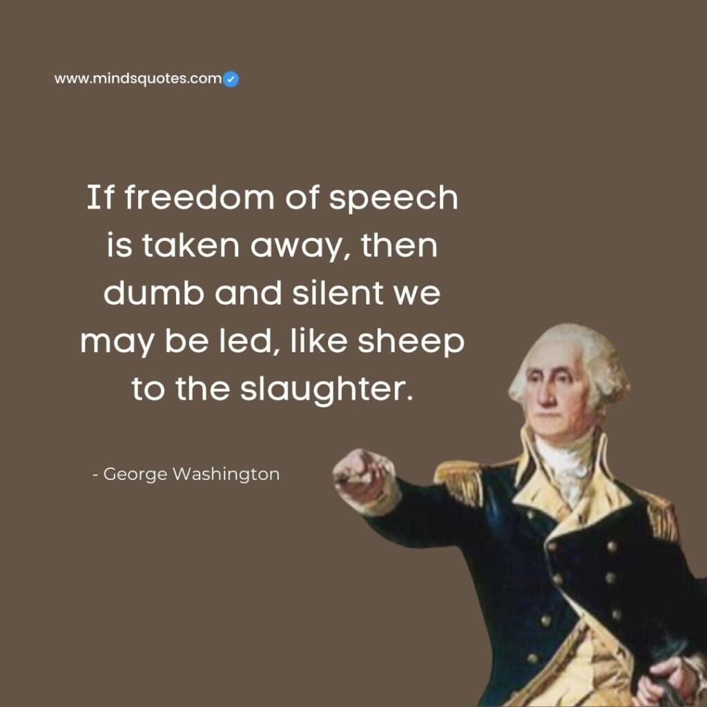 george washington quotes on freedom