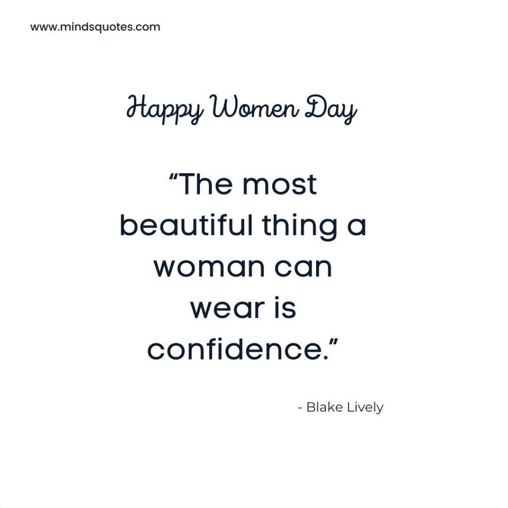 Inspirational positivity women day quotes