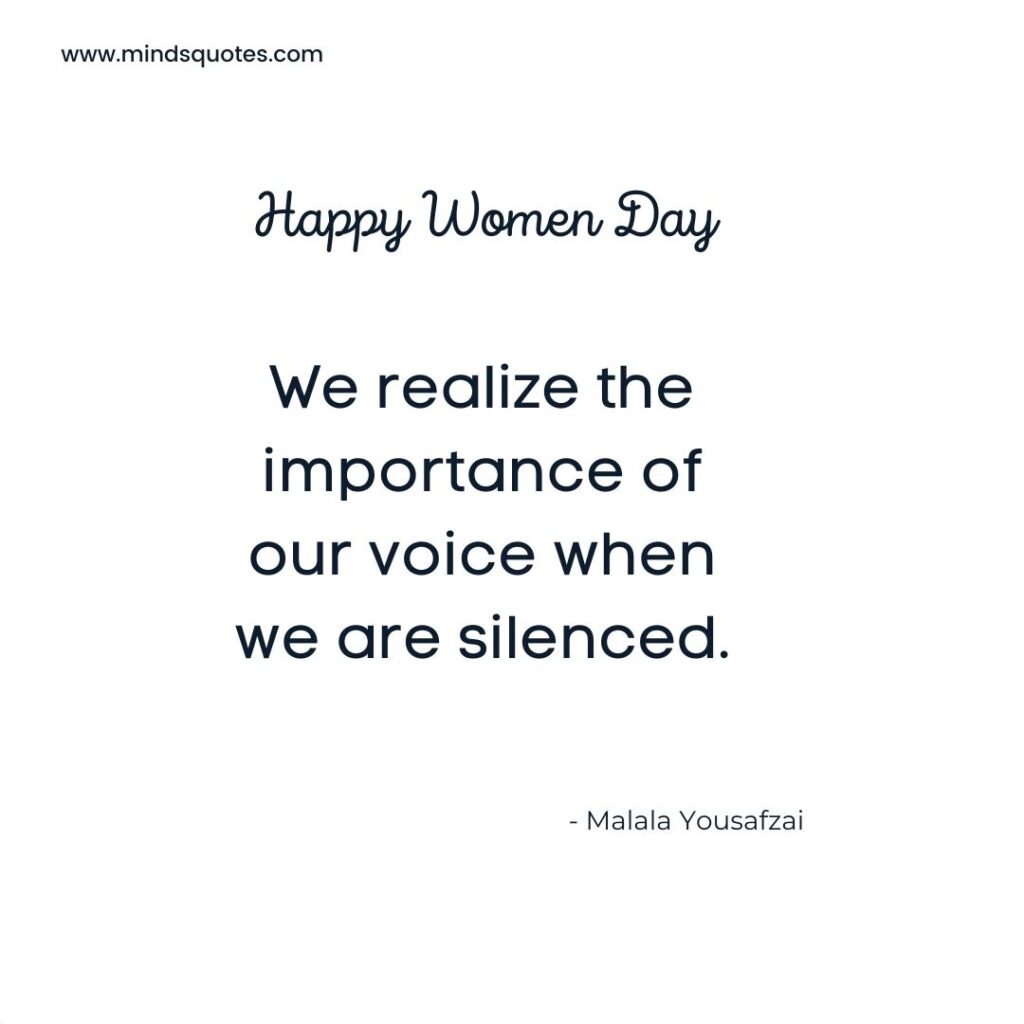 50 BEST Women's Day Quotes For Empowering & Inspirational 8 Women's day empowering quotes