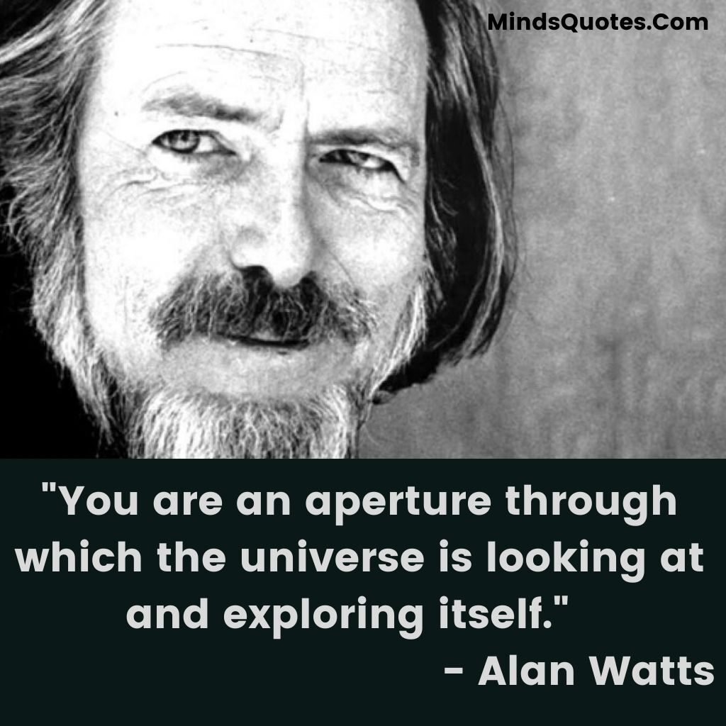quotes about the universe by alan watts