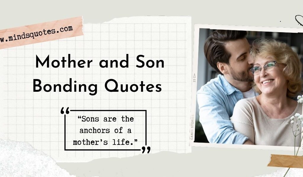 95 BEST Mother and Son Bonding Quotes With Images [English]