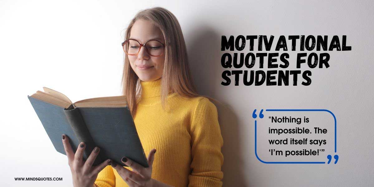 175 BEST Motivational Quotes for Students For Study, Exam, Hard Work