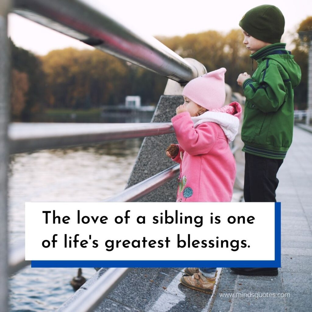 siblings love quotes