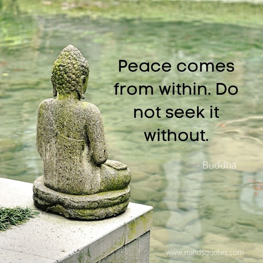Buddha Quotes on peace