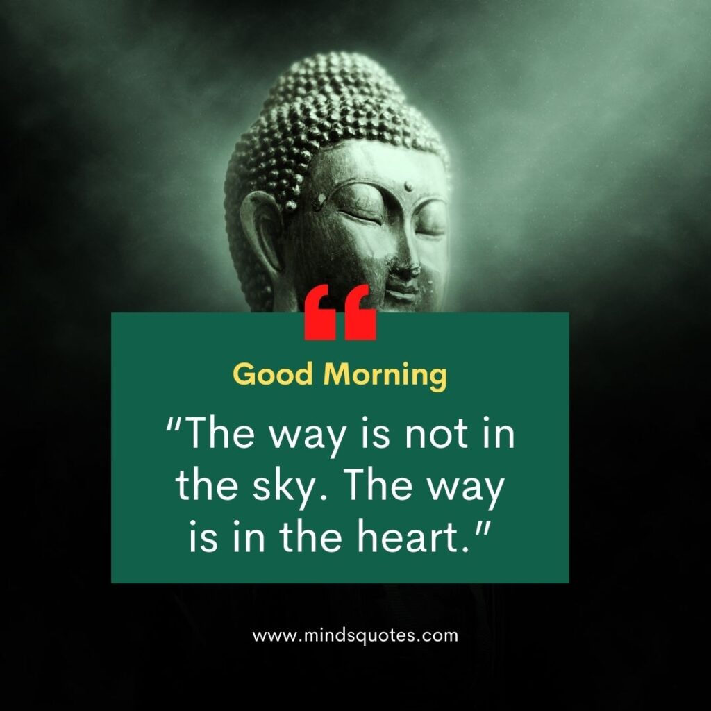good morning buddha message