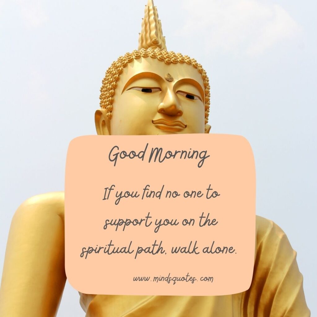 good morning buddha image