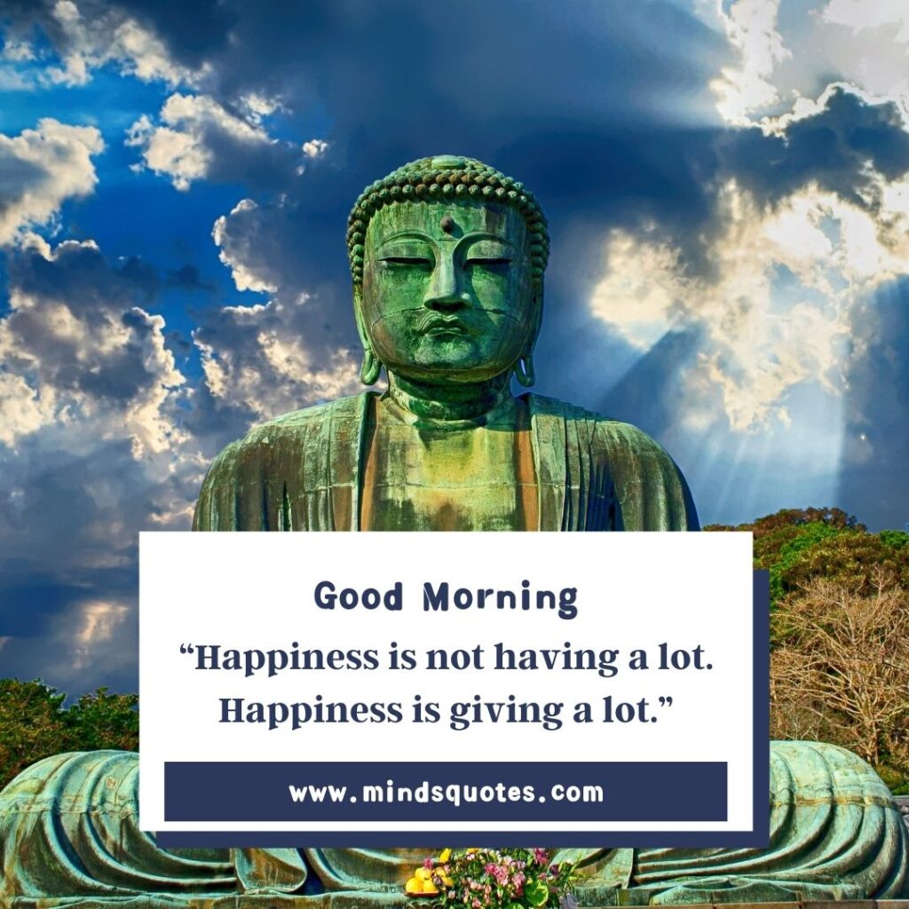 buddha quotes good morning