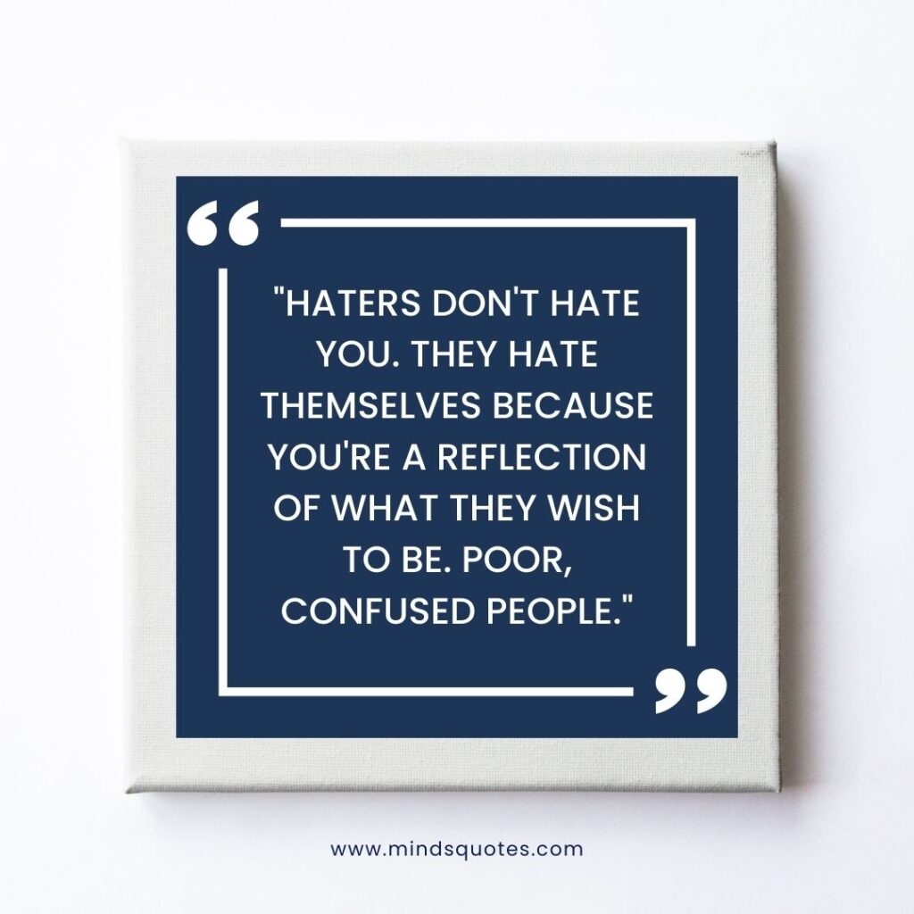 Haters Quotes in English