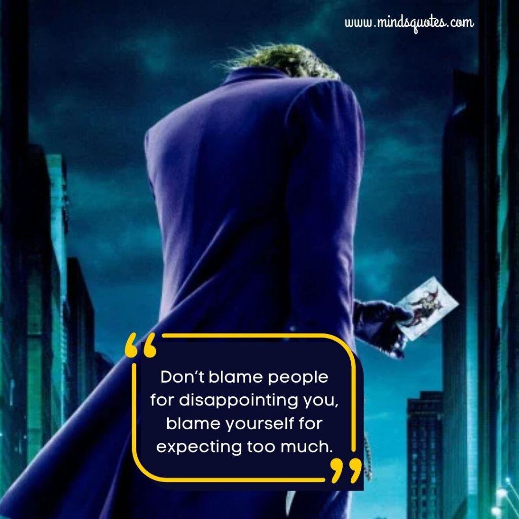 75 BEST Painfully True Joker Attitude Quotes With Images 7 Joker Quotes About pain Wallpaper