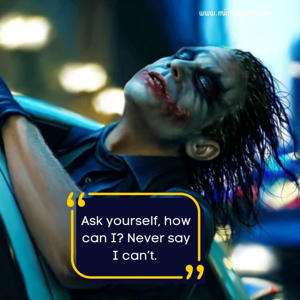 Joker Quotes About pain Wallpaper