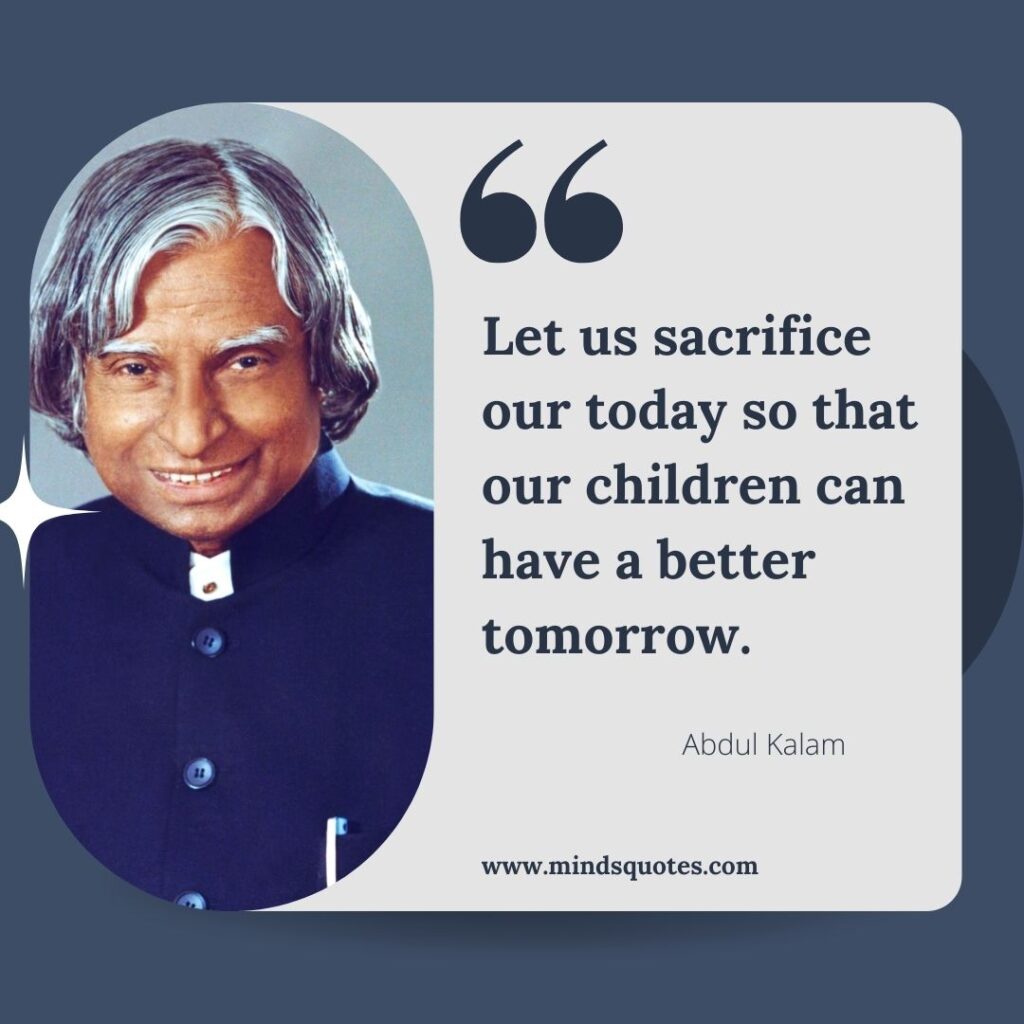 positive thinking education abdul kalam quotes