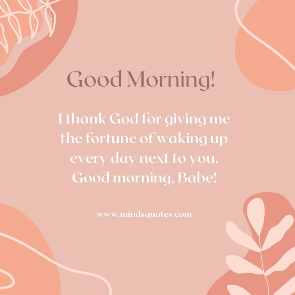 127 Popular Sweet Good Morning Message For Love, HER, HIM 6 Sweet romantic good morning message for her