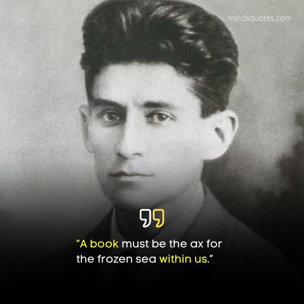 Franz Kafka Quotes About Writing