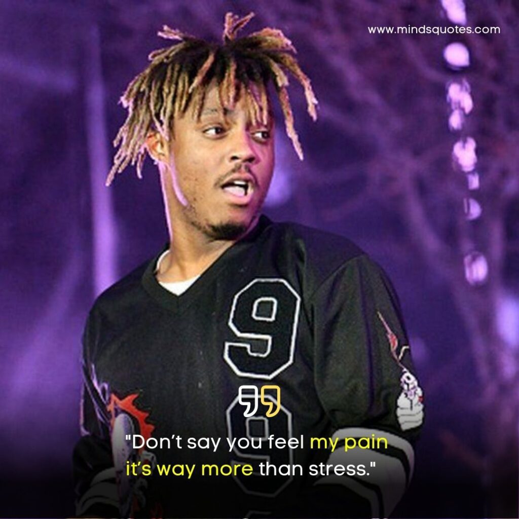 67+ BEST Juice Wrld Quotes About Love, Life, Success 8 Juice Wrld Sad Quotes