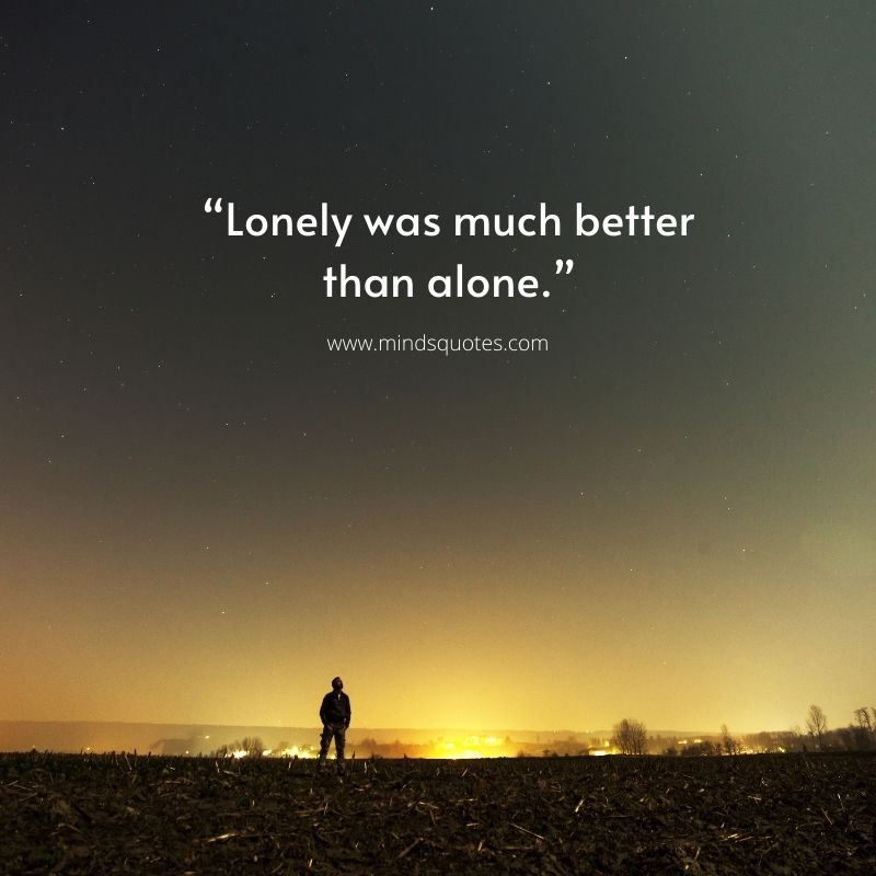 Lonely Quotes in English