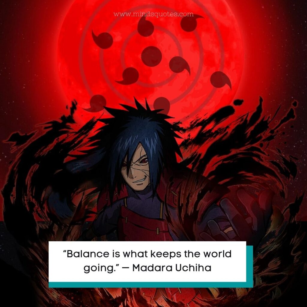50 Most Popular Madara Quotes Wake Up to Reality 6 Madara Uchiha Quotes