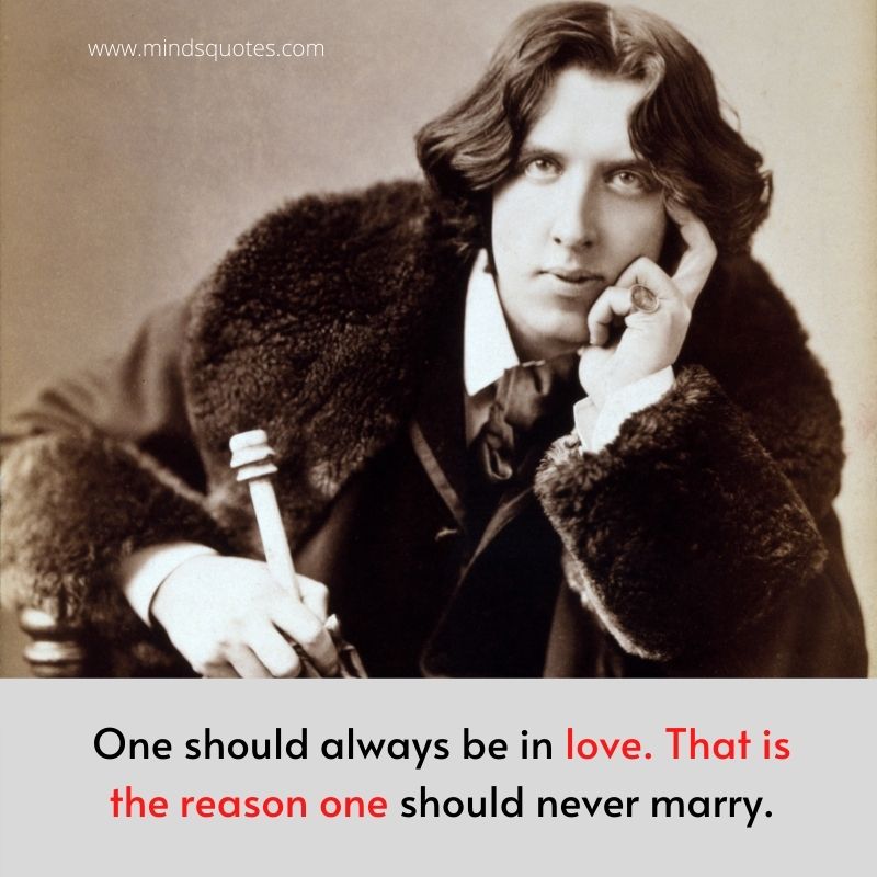 Oscar Wilde's Quotes On Love And Relationships