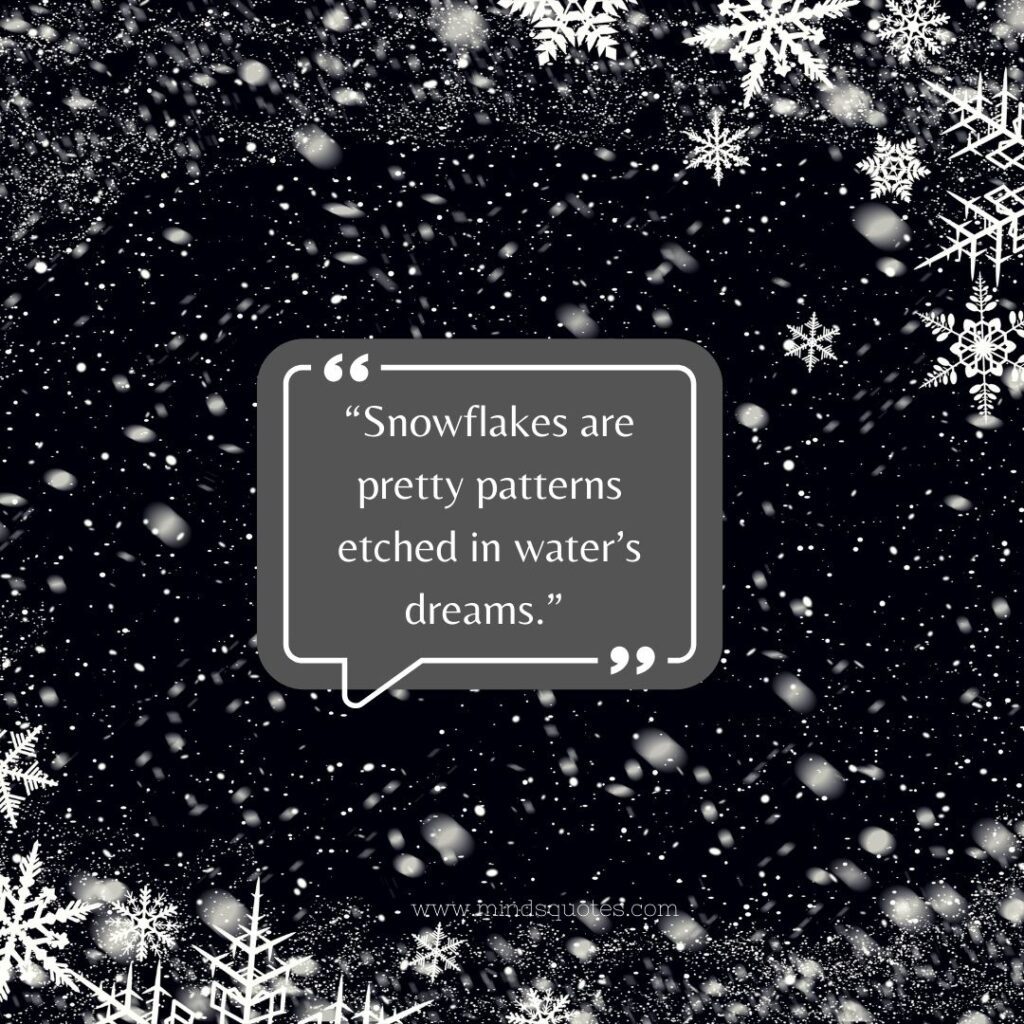 Snow Quotes for Instagram