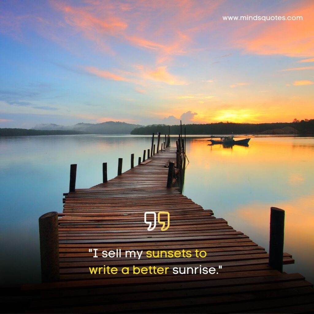 Sunset Quotes Short