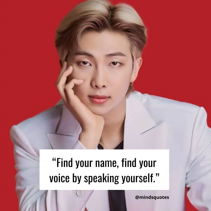 BTS Quotes Love Yourself
