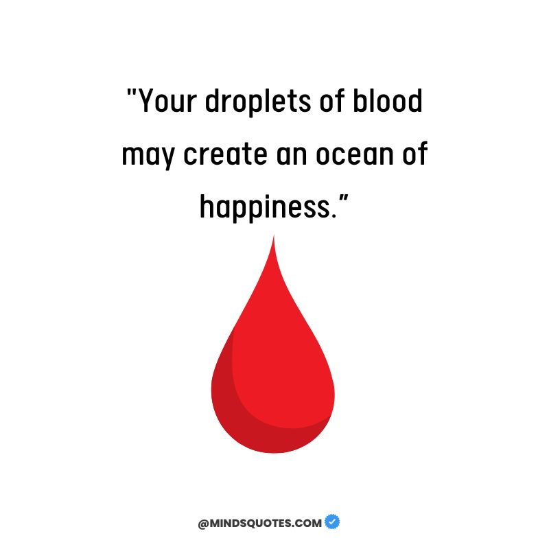 Blood Donation Captions for Instagram