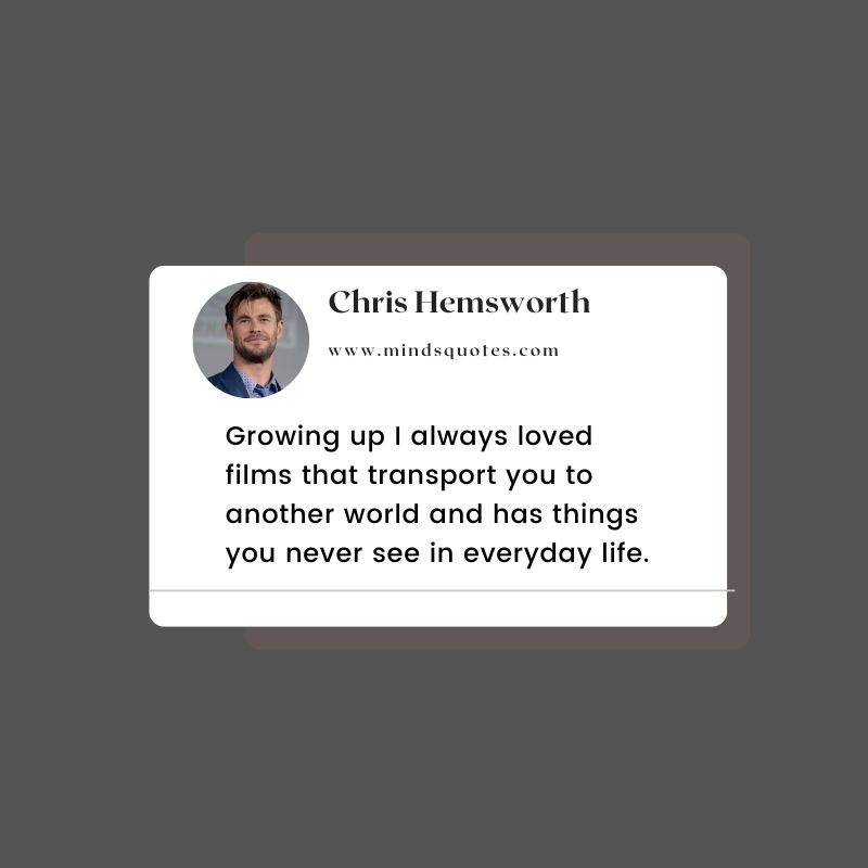 28+ BEST Chris Hemsworth Quotes Superhero Thor 11 Chris Hemsworth Quotes on Love