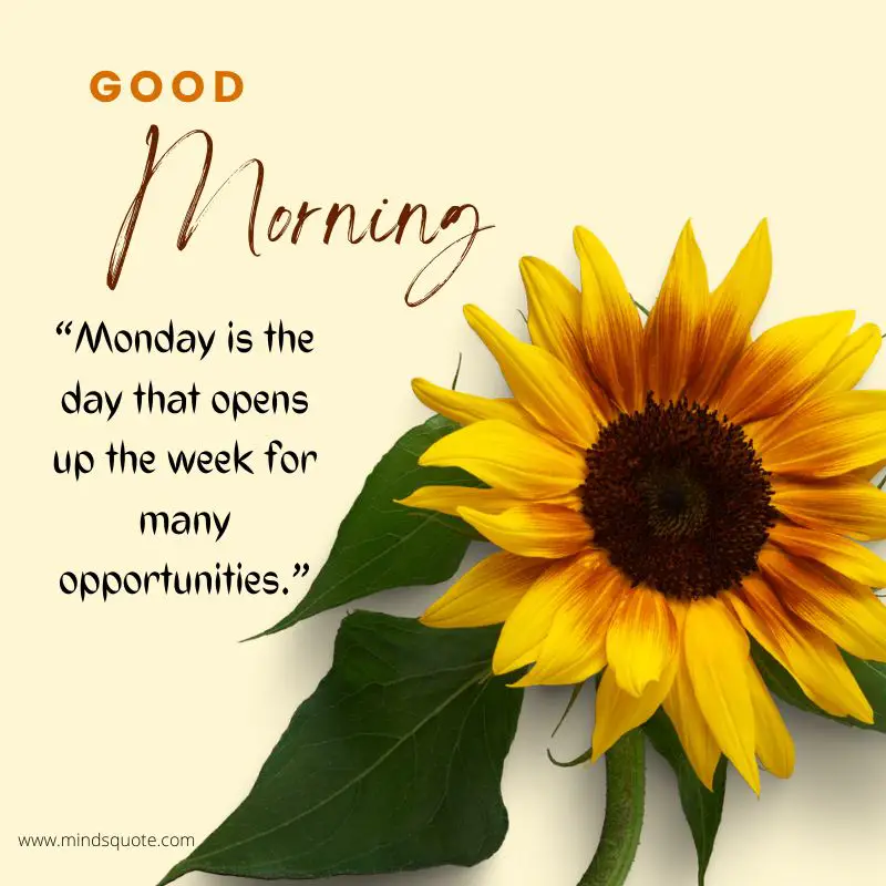 94+ BEST Happy Monday Morning Quotes and Images 28 Good Morning Monday Quotes on Blessings
