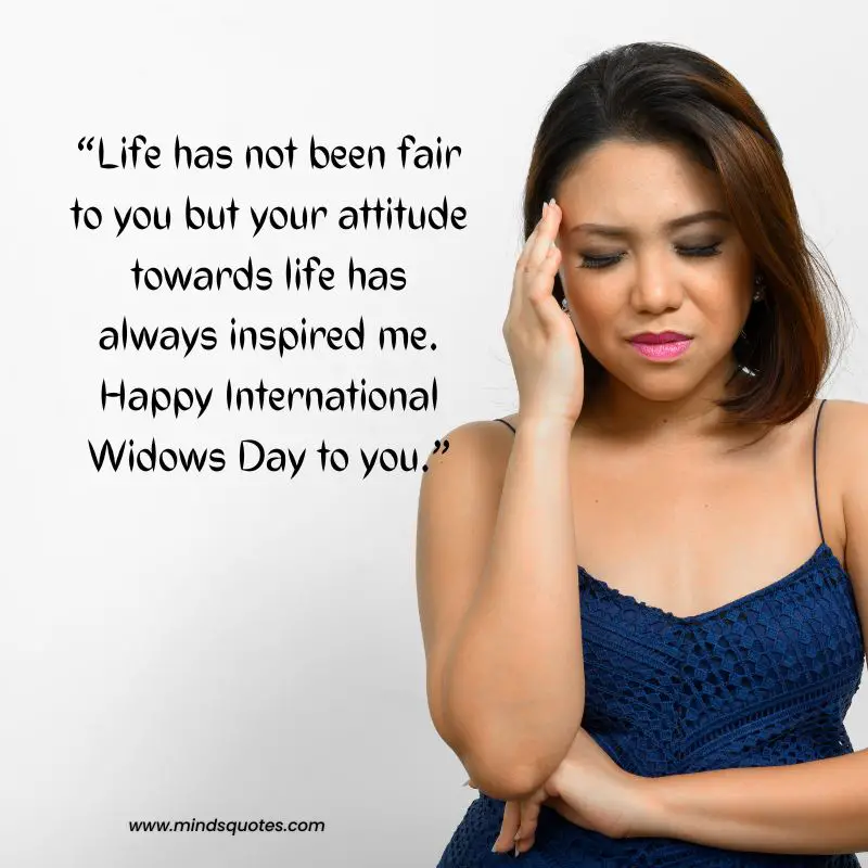 47+ BEST International Widows Day Quotes, Massage & Wishes 11 International Widow Day Messages