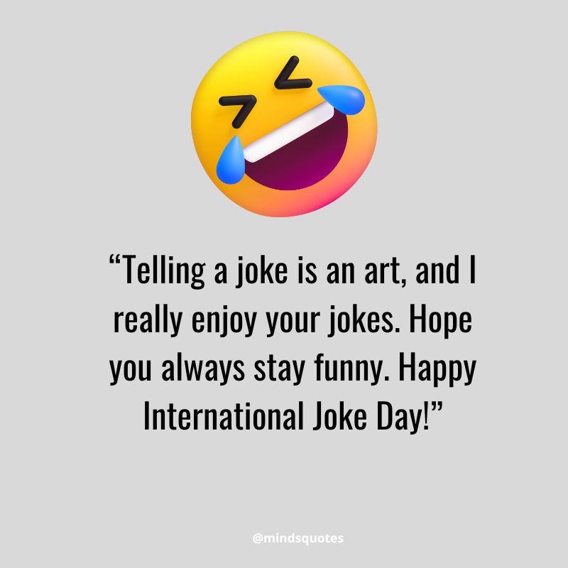 28+ BEST International Joke Day Quotes, Wishes & Messages 8 Joke Day Wishes 2023