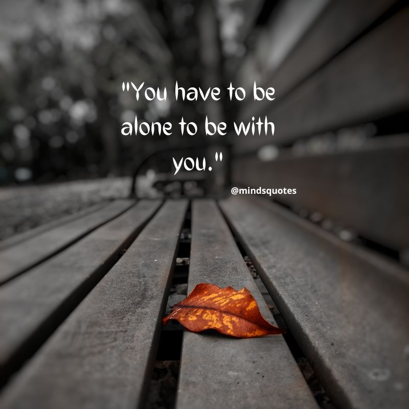 Love Feeling Alone Quotes