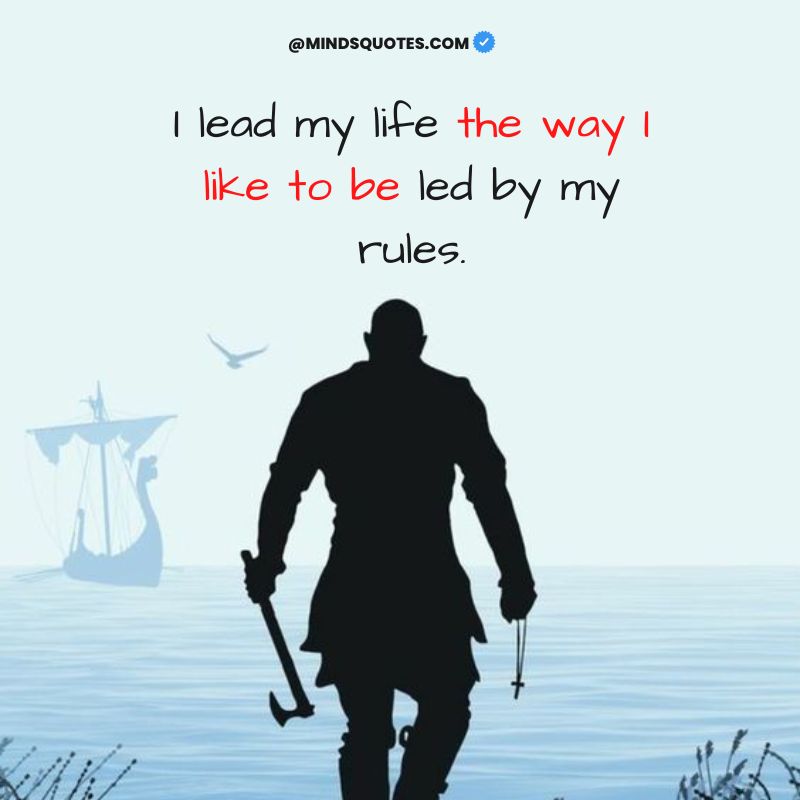 My Life My Rules Status in English