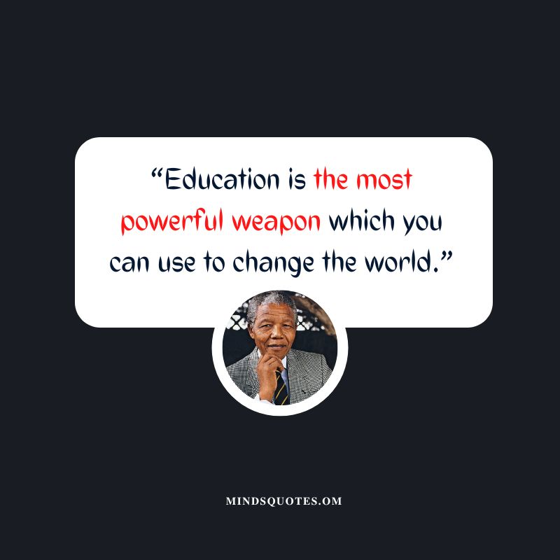 Nelson Mandela Quotes Education