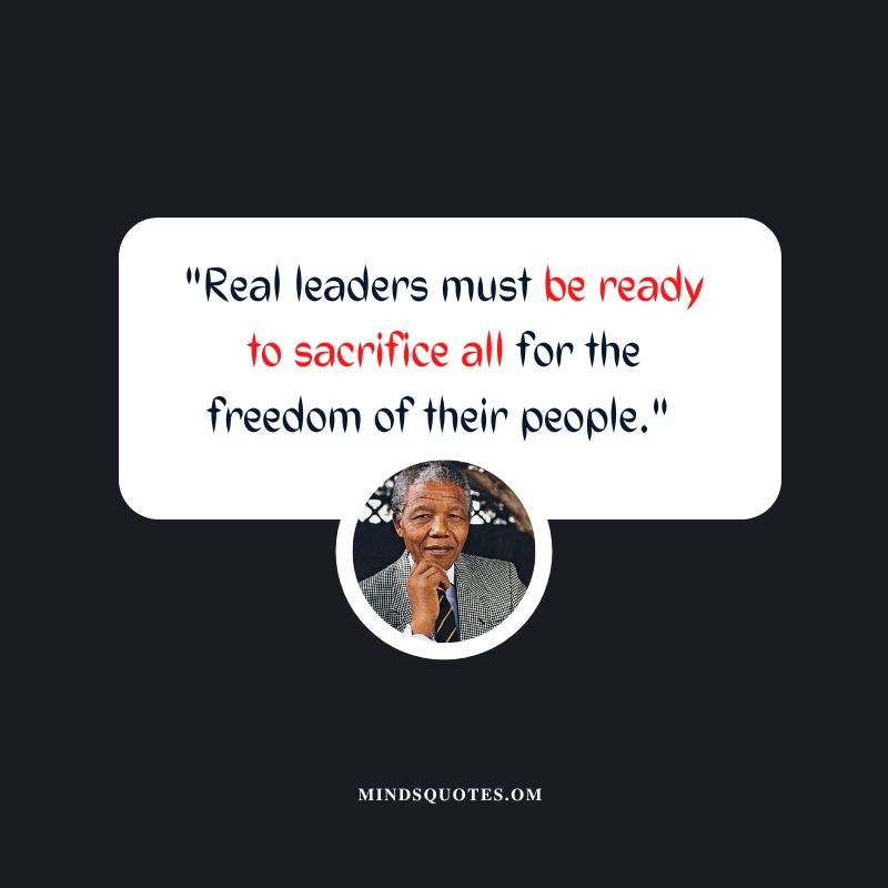 Nelson Mandela Quotes on Leadership