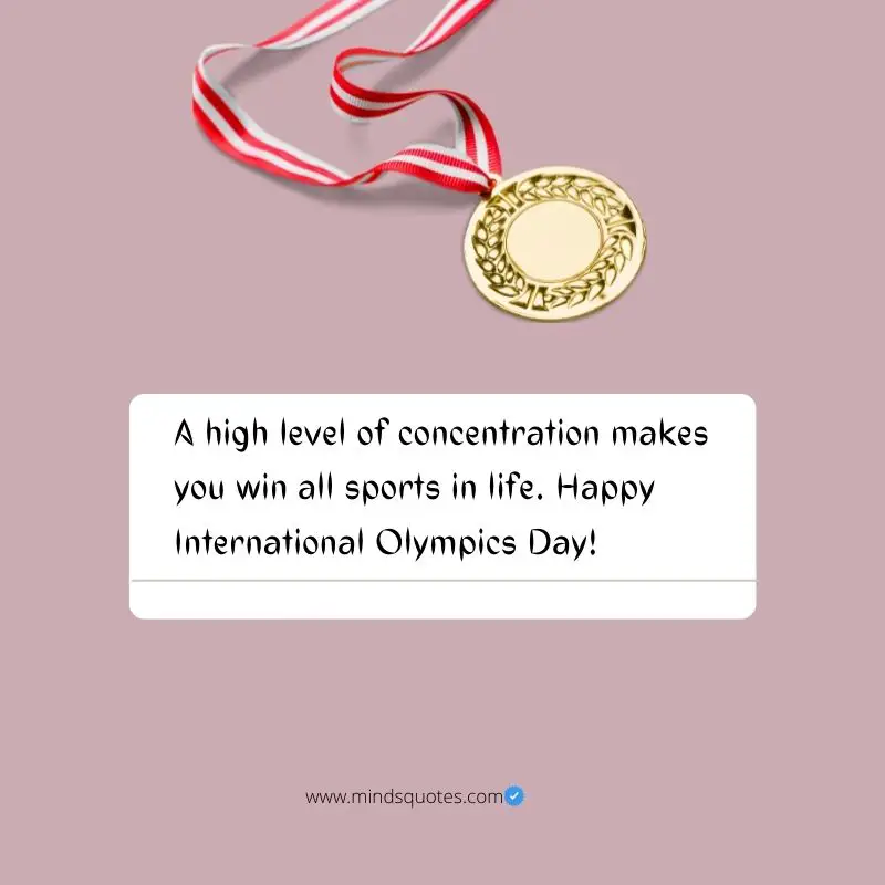 67+ BEST Happy International Olympic Day Quotes, Wishes June 23 15 Olympic Day Massage