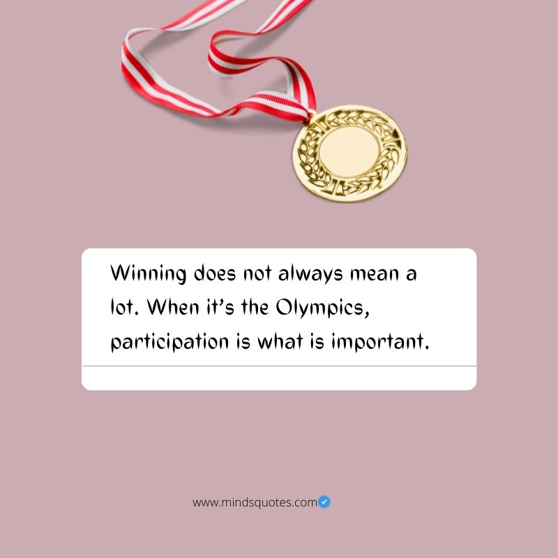 Olympic Gold Medalist Winning Quotes