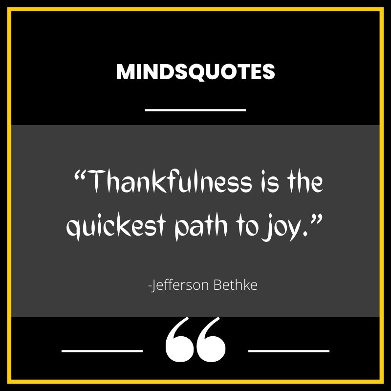 Quotes of Thankfulness