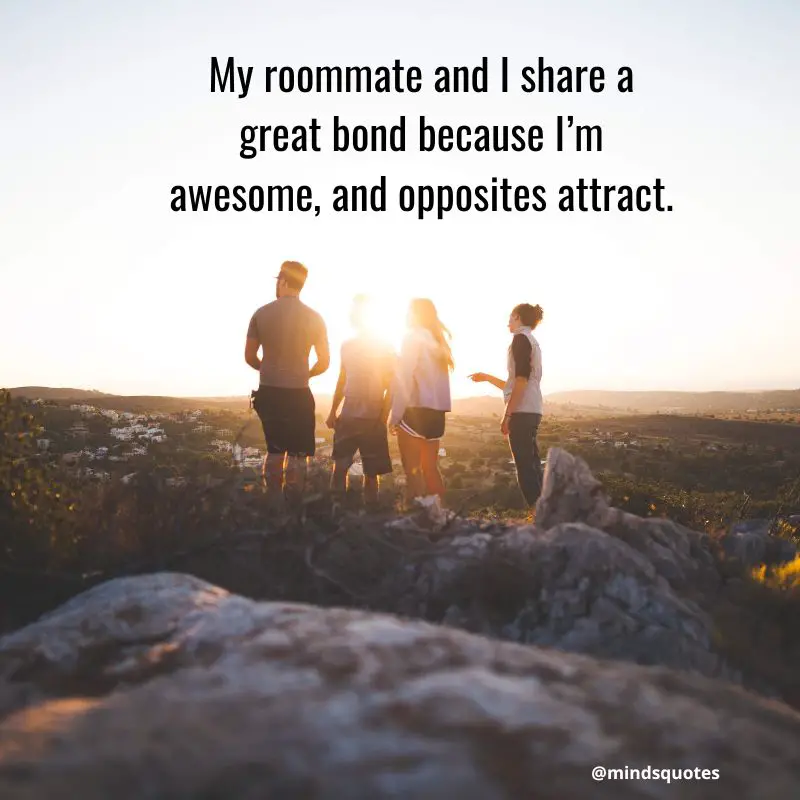 63+ BEST College Roommate Quotes & Captions 16 Roommate Caption for Instagram