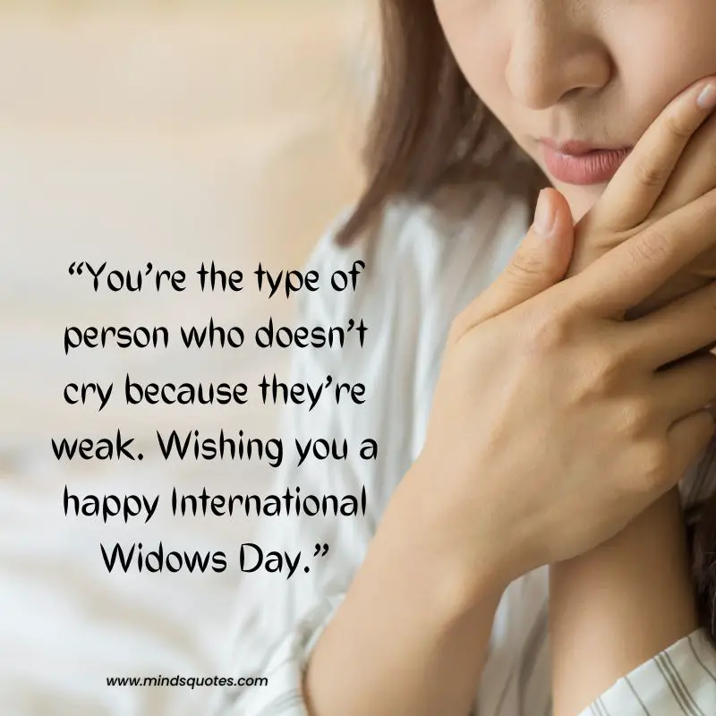 47+ BEST International Widows Day Quotes, Massage & Wishes 14 Widows Day Inspirational Quotes 2022