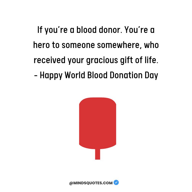 World Blood Donor Day